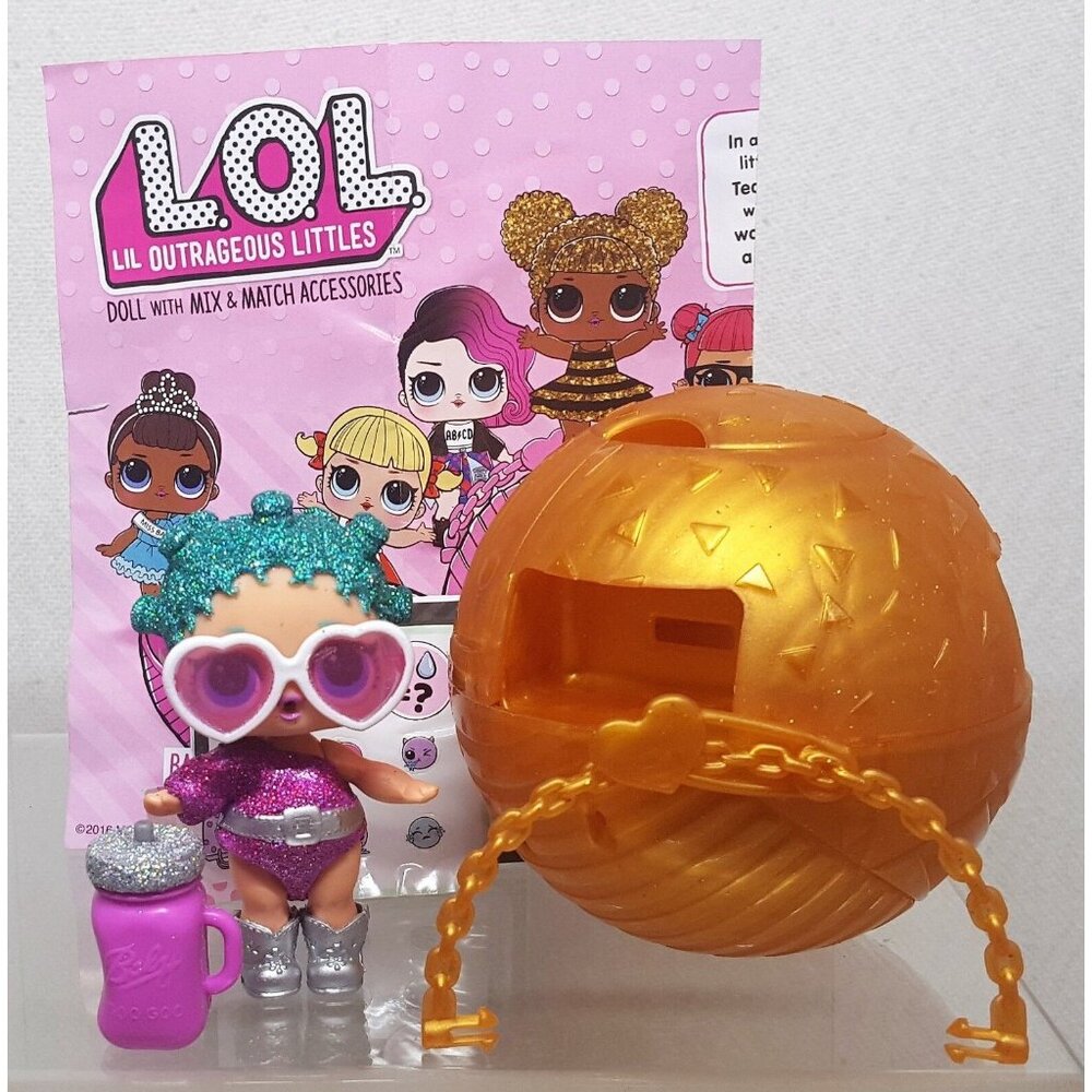LOL Series 1 Original 2016 Release Cosmic Queen Complete w/ Accessories & Ball